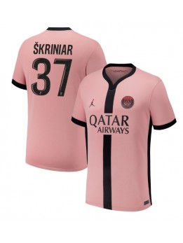 Paris Saint-Germain Milan Skriniar #37 Ausweichtrikot 2024-25 Kurzarm